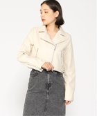 【イング/INGNI】のクロップド丈ライダースJK 人気、トレンドファッション・服の通販 founy(ファニー) ファッション Fashion レディースファッション WOMEN アウター Coat Outerwear ライダース Riders Jacket クロップド Cropped クール Cool コンパクト Compact ショート Short ジップ Zip スタイリッシュ Stylish バランス Balance フェイクレザー Faux Leather ポケット Pocket ライダース Riders ライダースジャケット Riders Jacket 定番 Standard thumbnail アイボリー|ID: prp329100004152254 ipo3291000000028586169