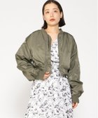 【イング/INGNI】のクロップド丈MA-1 人気、トレンドファッション・服の通販 founy(ファニー) ファッション Fashion レディースファッション WOMEN アウター Coat Outerwear MA-1 MA-1 ギャザー Gather クロップド Cropped ショート Short スリーブ Sleeve バランス Balance フロント Front ポケット Pocket 定番 Standard thumbnail カーキ|ID: prp329100004152256 ipo3291000000028586179