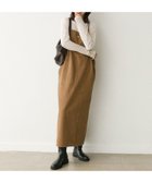 【リヴドロワ/RIVE DROITE】の【MONN. . (モン)】デニムキャミワンピース 人気、トレンドファッション・服の通販 founy(ファニー) ファッション Fashion レディースファッション WOMEN ワンピース Dress キャミワンピース No Sleeve Dresses インナー Inner カットソー Cut And Sew キャミワンピース Cami Dress スリット Slit デニム Denim ポケット Pocket マキシ Maxi 切替 Switching thumbnail ブラウン|ID: prp329100004152262 ipo3291000000029572975