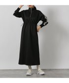 【ラコレ/LAKOLE】のハーフジップトラックワンピース 人気、トレンドファッション・服の通販 founy(ファニー) ファッション Fashion レディースファッション WOMEN ワンピース Dress おすすめ Recommend インナー Inner ジップ Zip タートル Turtle thumbnail ブラック19|ID: prp329100004152271 ipo3291000000028586260