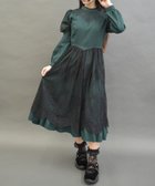 【アクシーズファム/axes femme】のダークロマンスロングワンピース 人気、トレンドファッション・服の通販 founy(ファニー) ファッション Fashion レディースファッション WOMEN ワンピース Dress おすすめ Recommend クラシカル Classical ストール Stall レース Race エレガント 上品 Elegant thumbnail グリーン|ID: prp329100004152277 ipo3291000000028586292