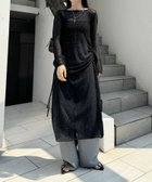 【パルグループ/PAL GROUP】の【mystic】シャイニーバックシャンワンピース 人気、トレンドファッション・服の通販 founy(ファニー) ファッション Fashion レディースファッション WOMEN ワンピース Dress シアー Sheer デニム Denim バランス Balance ベスト Vest レース Race 今季 This Season thumbnail ブラック|ID: prp329100004152289 ipo3291000000028586391