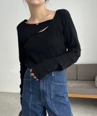 【カプリシューレマージュ/CAPRICIEUX LEMAGE】の2WAYアシメロンT 人気、トレンドファッション・服の通販 founy(ファニー) ファッション Fashion レディースファッション WOMEN トップス・カットソー Tops/Tshirt ロング / Tシャツ T-Shirts おすすめ Recommend アシンメトリー Asymmetry インナー Inner キャミワンピース Cami Dress コンパクト Compact シンプル Simple ジャケット Jacket マキシ Maxi ワイド Wide thumbnail ブラック|ID: prp329100004152522 ipo3291000000028589056