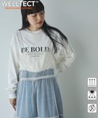 【コーエン/COEN】の【WELLTECT】天竺ロゴプリントロングスリーブTシャツ 人気、トレンドファッション・服の通販 founy(ファニー) ファッション Fashion レディースファッション WOMEN トップス・カットソー Tops/Tshirt シャツ/ブラウス Shirts/Blouses ロング / Tシャツ T-Shirts A/W・秋冬 Aw・Autumn/Winter・Fw・Fall-Winter おすすめ Recommend カーディガン Cardigan フロント Front プリント Print 長袖 Long Sleeve thumbnail OFF WHITE|ID: prp329100004152637 ipo3291000000028590301