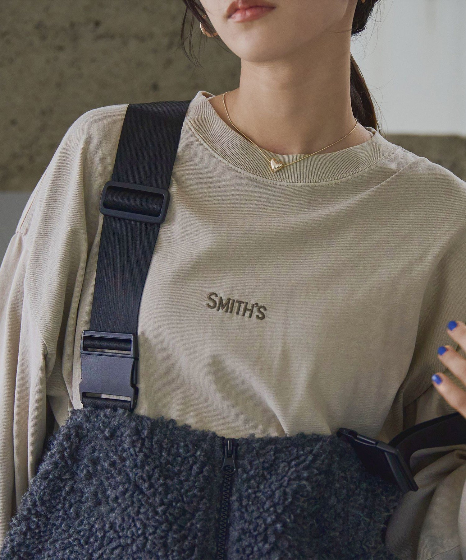 【コーエン/COEN】のSMITH S(スミス)別注ピグメントロングスリーブTシャツ 人気、トレンドファッション・服の通販 founy(ファニー) 　ファッション　Fashion　レディースファッション　WOMEN　トップス・カットソー　Tops/Tshirt　シャツ/ブラウス　Shirts/Blouses　ロング / Tシャツ　T-Shirts　アメリカン　American　インナー　Inner　カーディガン　Cardigan　サロペット　Overalls　シンプル　Simple　ジャケット　Jacket　ニューヨーク　New York　人気　Popularity　長袖　Long Sleeve　フロント　Front　ベーシック　Basic　別注　Special Order　ワンポイント　One Point　ワーク　Work　おすすめ　Recommend　 other-1|ID: prp329100004152638 ipo3291000000028590310