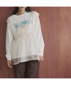 【コーエン/COEN】のオーガンジーベストセットロゴTシャツ 人気、トレンドファッション・服の通販 founy(ファニー) ファッション Fashion レディースファッション WOMEN アウター Coat Outerwear トップス・カットソー Tops/Tshirt シャツ/ブラウス Shirts/Blouses ロング / Tシャツ T-Shirts ベスト/ジレ Gilets/Vests オーガンジー Organdy トレンド Trend 長袖 Long Sleeve プリント Print ベスト Vest ミックス Mix おすすめ Recommend thumbnail OFF WHITE|ID: prp329100004152649 ipo3291000000028904285