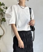 【パルグループ/PAL GROUP】の【DouDou】袖バルーンTEE 人気、トレンドファッション・服の通販 founy(ファニー) ファッション Fashion レディースファッション WOMEN トップス・カットソー Tops/Tshirt 2024年 2024 2024-2025秋冬・A/W Aw/Autumn/Winter/Fw/Fall/2024-2025 A/W・秋冬 Aw・Autumn/Winter・Fw・Fall-Winter 冬 Winter おすすめ Recommend インナー Inner カットソー Cut And Sew キャミワンピース Cami Dress サロペット Overalls スリーブ Sleeve バルーン Balloon 再入荷 Restock/Back In Stock/Re Arrival thumbnail オフホワイト|ID: prp329100004152666 ipo3291000000028590621