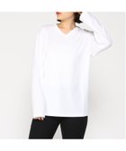 【ゲス/GUESS】のUNI L/Slv Tee Shirt 人気、トレンドファッション・服の通販 founy(ファニー) ファッション Fashion レディースファッション WOMEN トップス・カットソー Tops/Tshirt シャツ/ブラウス Shirts/Blouses シンプル Simple スタイリッシュ Stylish フェイス Face ミックス Mix thumbnail ホワイト|ID: prp329100004152680 ipo3291000000028720773