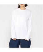 【ゲス/GUESS】のUNI L/Slv Tee Shirt 人気、トレンドファッション・服の通販 founy(ファニー) ファッション Fashion レディースファッション WOMEN トップス・カットソー Tops/Tshirt シャツ/ブラウス Shirts/Blouses シンプル Simple ベーシック Basic thumbnail ホワイト|ID: prp329100004152681 ipo3291000000028720780