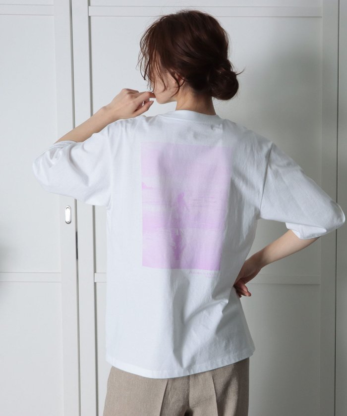 【その他のブランド/Other】のVERSEAU/カラーフォトプリントTシャツ インテリア・キッズ・メンズ・レディースファッション・服の通販 founy(ファニー) https://founy.com/ ファッション Fashion レディースファッション WOMEN トップス・カットソー Tops/Tshirt シャツ/ブラウス Shirts/Blouses ロング / Tシャツ T-Shirts カーゴパンツ Cargo Pants スラックス Slacks デニム Denim プリント Print ワイド Wide ワンポイント One Point |ID: prp329100004152683 ipo3291000000028720788