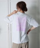 【その他のブランド/Other】のVERSEAU/カラーフォトプリントTシャツ 人気、トレンドファッション・服の通販 founy(ファニー) ファッション Fashion レディースファッション WOMEN トップス・カットソー Tops/Tshirt シャツ/ブラウス Shirts/Blouses ロング / Tシャツ T-Shirts カーゴパンツ Cargo Pants スラックス Slacks デニム Denim プリント Print ワイド Wide ワンポイント One Point thumbnail ピンク|ID: prp329100004152683 ipo3291000000028720791