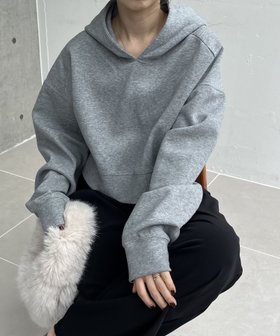 【カプリシューレマージュ/CAPRICIEUX LEMAGE】のクロップフーディー 人気、トレンドファッション・服の通販 founy(ファニー) ファッション Fashion レディースファッション WOMEN おすすめ Recommend キャミワンピース Cami Dress スラックス Slacks デニム Denim トレンド Trend パーカー Hoodie 切替 Switching |ID:prp329100004152742