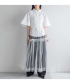 【ローリーズファーム/LOWRYS FARM】の【yuw】 チュールシャーリングベアワンピース 人気、トレンドファッション・服の通販 founy(ファニー) ファッション Fashion レディースファッション WOMEN ワンピース Dress エアリー Airy シャーリング Shirring バランス Balance フリル Frills 再入荷 Restock/Back In Stock/Re Arrival thumbnail ホワイト05|ID: prp329100004152774 ipo3291000000028591832