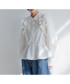 【ローリーズファーム/LOWRYS FARM】の【yuw】フリルハーネスペプラムブラウス 人気、トレンドファッション・服の通販 founy(ファニー) ファッション Fashion レディースファッション WOMEN トップス・カットソー Tops/Tshirt シャツ/ブラウス Shirts/Blouses おすすめ Recommend コンパクト Compact コンビ Combination タイプライター Typewriter チューブ Tube バランス Balance フリル Frills ペプラム Peplum 再入荷 Restock/Back In Stock/Re Arrival thumbnail ホワイト05|ID: prp329100004152775 ipo3291000000028591842