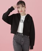 【その他のブランド/Other】のショート丈ダイバーパーカー 人気、トレンドファッション・服の通販 founy(ファニー) ファッション Fashion レディースファッション WOMEN トップス・カットソー Tops/Tshirt パーカ Sweats おすすめ Recommend コンパクト Compact ショート Short パーカー Hoodie フロント Front thumbnail ブラック|ID: prp329100004152779 ipo3291000000028758525