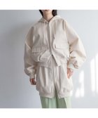 【ローリーズファーム/LOWRYS FARM】の【yuw】フードブルゾン 人気、トレンドファッション・服の通販 founy(ファニー) ファッション Fashion レディースファッション WOMEN アウター Coat Outerwear ブルゾン Blouson/Jackets おすすめ Recommend セットアップ Set Up バランス Balance ブルゾン Blouson メンズ Mens ヴィンテージ Vintage 今季 This Season 再入荷 Restock/Back In Stock/Re Arrival thumbnail アイボリー08|ID: prp329100004152782 ipo3291000000028591883