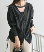 【パルグループ/PAL GROUP】の【mystic】ストラップシャツ 人気、トレンドファッション・服の通販 founy(ファニー) ファッション Fashion レディースファッション WOMEN トップス・カットソー Tops/Tshirt シャツ/ブラウス Shirts/Blouses おすすめ Recommend ギャザー Gather シンプル Simple バランス Balance ボトム Bottom ラップ Wrap ルーズ Loose thumbnail ブラック|ID: prp329100004152846 ipo3291000000028592627