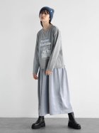 【ラシュッド/LASUD】のドッキングロゴカットソーワンピース 人気、トレンドファッション・服の通販 founy(ファニー) ファッション Fashion レディースファッション WOMEN ワンピース Dress クラッシュ Crash サテン Satin スニーカー Sneakers ドッキング Docking エレガント 上品 Elegant thumbnail 杢グレー|ID: prp329100004153288 ipo3291000000028671972