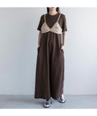 【ローリーズファーム/LOWRYS FARM】の【yuw】ビスチェツキカノコワンピース 人気、トレンドファッション・服の通販 founy(ファニー) ファッション Fashion レディースファッション WOMEN ワンピース Dress コンパクト Compact スタンダード Standard スポーティ Sporty バランス Balance 再入荷 Restock/Back In Stock/Re Arrival thumbnail ブラウン58|ID: prp329100004153303 ipo3291000000028598574