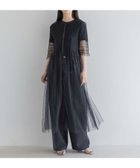 【ローリーズファーム/LOWRYS FARM】の【yuw】シアーシャーリングシャツワンピース ブラック09|ID:prp329100004153309