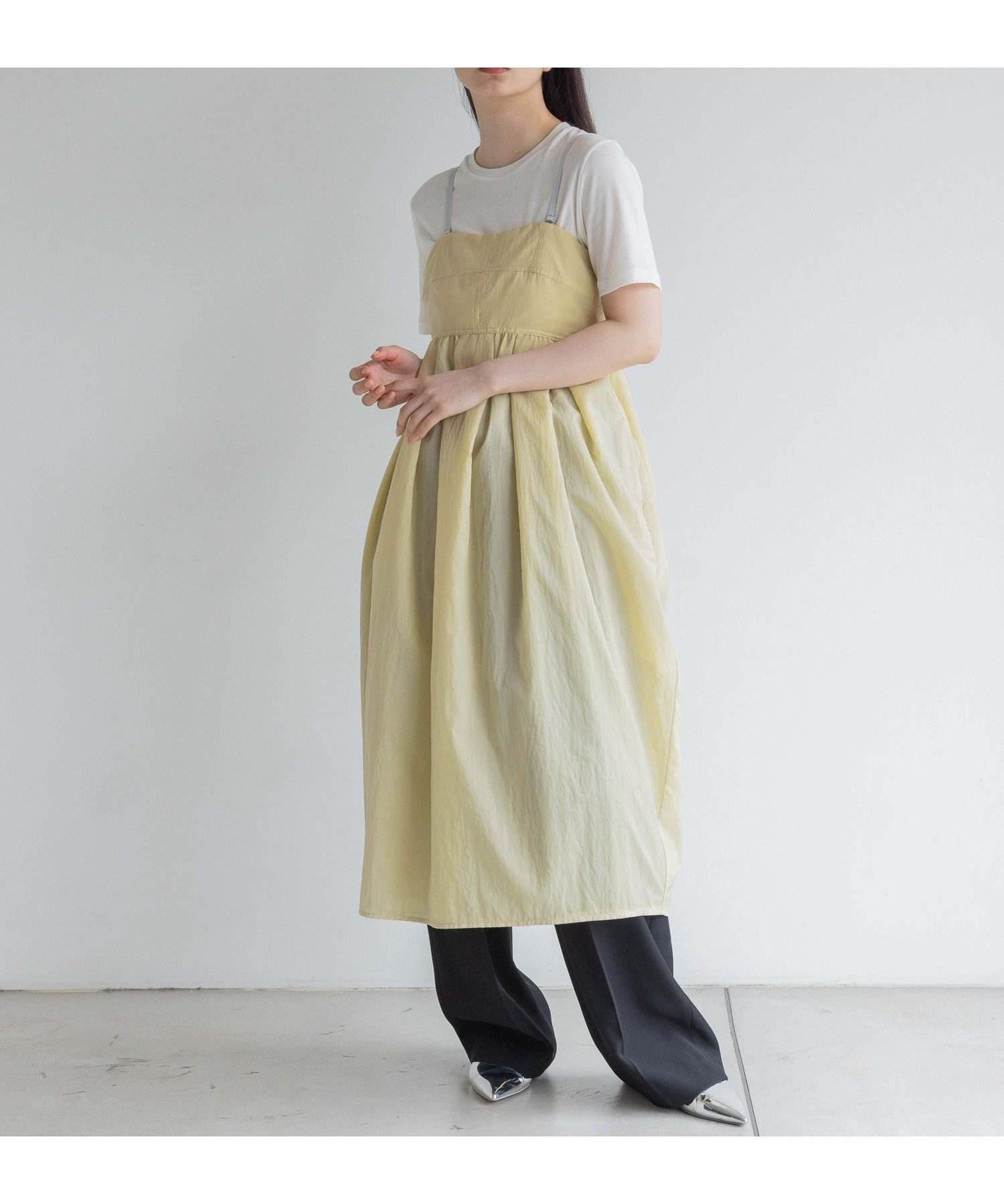 【ローリーズファーム/LOWRYS FARM】の【yuw】ベアペプラムワンピース 人気、トレンドファッション・服の通販 founy(ファニー) 　ファッション　Fashion　レディースファッション　WOMEN　ワンピース　Dress　エアリー　Airy　オーガンジー　Organdy　軽量　Lightweight　スポーティ　Sporty　タフタ　Taffeta　バランス　Balance　再入荷　Restock/Back In Stock/Re Arrival　おすすめ　Recommend　 other-1|ID: prp329100004153311 ipo3291000000028599612