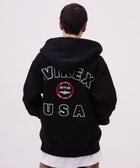 【アヴィレックス/AVIREX / MEN】のVARSITY LOGO SWEAT ZIP UP PARKA /バーシティ ロゴ スウェット ジップアップ パーカー 人気、トレンドファッション・服の通販 founy(ファニー) ファッション Fashion メンズファッション MEN アメリカン American クラシカル Classical グラフィック Graphic ジップアップ Zip Up ジャケット Jacket スウェット Sweat スポーツ Sports 人気 Popularity パーカー Hoodie ミリタリー Military thumbnail ブラック|ID: prp329100004153341 ipo3291000000028604302