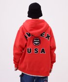 【アヴィレックス/AVIREX / MEN】のVARSITY LOGO SWEAT ZIP UP PARKA /バーシティ ロゴ スウェット ジップアップ パーカー 人気、トレンドファッション・服の通販 founy(ファニー) ファッション Fashion メンズファッション MEN アメリカン American クラシカル Classical グラフィック Graphic ジップアップ Zip Up ジャケット Jacket スウェット Sweat スポーツ Sports 人気 Popularity パーカー Hoodie ミリタリー Military thumbnail オレンジ|ID: prp329100004153341 ipo3291000000028604307