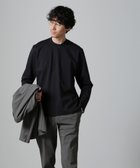 【ナノ ユニバース/nano universe / MEN】のジャケT プレミアム クルーネック 長袖 人気、トレンドファッション・服の通販 founy(ファニー) ファッション Fashion メンズファッション MEN インナー Inner 鹿の子 Pique シルケット Mercerization ジャケット Jacket スタンダード Standard スマート Smart 長袖 Long Sleeve パフォーマンス Performance フェイス Face プレミアム Premium 半袖 Short Sleeve おすすめ Recommend 2024年 2024 ビジネス 仕事 通勤 Business 2024-2025秋冬・A/W Aw/Autumn/Winter/Fw/Fall/2024-2025 thumbnail ブラック|ID: prp329100004153443 ipo3291000000028606463