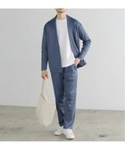 【ザ カジュアル/THE CASUAL / MEN】のハイストレッチリラクシングノーカラージャケット イージーテーパードパンツ 人気、トレンドファッション・服の通販 founy(ファニー) ファッション Fashion メンズファッション MEN ボトムス Bottoms/Men インナー Inner カットソー Cut And Sew カーディガン Cardigan クッション Cushion ジャケット Jacket ストレッチ Stretch スニーカー Sneakers セットアップ Set Up トレンド Trend ポケット Pocket リラックス Relax 楽ちん Easy エレガント 上品 Elegant thumbnail ブルーグレー|ID: prp329100004153535 ipo3291000000028607485