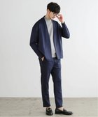 【ザ カジュアル/THE CASUAL / MEN】のハイストレッチリラクシングノーカラージャケット イージーテーパードパンツ 人気、トレンドファッション・服の通販 founy(ファニー) ファッション Fashion メンズファッション MEN ボトムス Bottoms/Men インナー Inner カットソー Cut And Sew カーディガン Cardigan クッション Cushion ジャケット Jacket ストレッチ Stretch スニーカー Sneakers セットアップ Set Up トレンド Trend ポケット Pocket リラックス Relax 楽ちん Easy エレガント 上品 Elegant thumbnail ネイビー|ID: prp329100004153535 ipo3291000000028607494