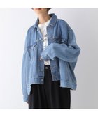 【レプシィム ローリーズファーム/LEPSIM LOWRYS FARM】のハギハギデニムジャケット 人気、トレンドファッション・服の通販 founy(ファニー) ファッション Fashion レディースファッション WOMEN アウター Coat Outerwear ジャケット Jackets デニムジャケット Denim Jackets おすすめ Recommend ジャケット Jacket スラックス Slacks デニム Denim フレア Flare ポケット Pocket リメイク Remake thumbnail インディゴ82|ID: prp329100004153652 ipo3291000000028608609