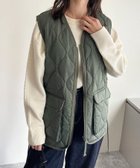 【その他のブランド/Other】の【TAION/タイオン】レースアップVネックベスト 人気、トレンドファッション・服の通販 founy(ファニー) ファッション Fashion レディースファッション WOMEN アウター Coat Outerwear トップス・カットソー Tops/Tshirt ベスト/ジレ Gilets/Vests Vネック V-Neck インナー Inner コンパクト Compact ジップ Zip スリット Slit ダウン Down ベスト Vest ボトム Bottom ポケット Pocket レース Race おすすめ Recommend 2024年 2024 旅行 Travel 2024-2025秋冬・A/W Aw/Autumn/Winter/Fw/Fall/2024-2025 thumbnail カーキ|ID: prp329100004153671 ipo3291000000028608758