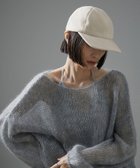 【サロン アダム エ ロペ/SALON adam et rope'】のキャップ-CreamyCotton /クリーミーコットン- 人気、トレンドファッション・服の通販 founy(ファニー) ファッション Fashion レディースファッション WOMEN 秋 Autumn/Fall カーディガン Cardigan キャップ Cap セットアップ Set Up タンク Tank なめらか Smooth 人気 Popularity ベロア Velor リラックス Relax A/W・秋冬 Aw・Autumn/Winter・Fw・Fall-Winter おすすめ Recommend 2024年 2024 エレガント 上品 Elegant 2024-2025秋冬・A/W Aw/Autumn/Winter/Fw/Fall/2024-2025 thumbnail オフホワイト(15)|ID: prp329100004153686 ipo3291000000028608959