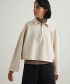 【ビショップ/Bshop】のコットンスウェット ハーフジッププルオーバー WOMEN 人気、トレンドファッション・服の通販 founy(ファニー) ファッション Fashion レディースファッション WOMEN トップス・カットソー Tops/Tshirt パーカ Sweats プルオーバー Pullover スウェット Sweat インド India カットオフ Cut Off ショルダー Shoulder ドロップ Drop ボックス Box ワイド Wide ヴィンテージ Vintage 軽量 Lightweight thumbnail OFFWHITE|ID: prp329100004153712 ipo3291000000028720855