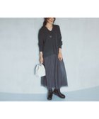 【エルーラ/Elura】の抜け感Vネックニット/133673 人気、トレンドファッション・服の通販 founy(ファニー) ファッション Fashion レディースファッション WOMEN トップス・カットソー Tops/Tshirt ニット Knit Tops Vネック V-Neck 2024年 2024 2024-2025秋冬・A/W Aw/Autumn/Winter/Fw/Fall/2024-2025 おすすめ Recommend スリット Slit デコルテ Decolletage 人気 Popularity 秋 Autumn/Fall thumbnail チャコール18|ID: prp329100004153714 ipo3291000000028741656