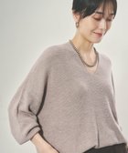 【エルーラ/Elura】の抜け感Vネックニット/133673 人気、トレンドファッション・服の通販 founy(ファニー) ファッション Fashion レディースファッション WOMEN トップス・カットソー Tops/Tshirt ニット Knit Tops Vネック V-Neck 2024年 2024 2024-2025秋冬・A/W Aw/Autumn/Winter/Fw/Fall/2024-2025 おすすめ Recommend スリット Slit デコルテ Decolletage 人気 Popularity 秋 Autumn/Fall thumbnail ベージュ52|ID: prp329100004153714 ipo3291000000028741658