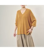 【エルーラ/Elura】の抜け感Vネックニット/133673 人気、トレンドファッション・服の通販 founy(ファニー) ファッション Fashion レディースファッション WOMEN トップス・カットソー Tops/Tshirt ニット Knit Tops Vネック V-Neck 2024年 2024 2024-2025秋冬・A/W Aw/Autumn/Winter/Fw/Fall/2024-2025 おすすめ Recommend スリット Slit デコルテ Decolletage 人気 Popularity 秋 Autumn/Fall thumbnail イエロー65|ID: prp329100004153714 ipo3291000000028741660