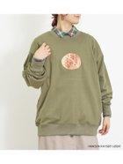 【サマンサモスモス/Samansa Mos2】の【MAISON KAYSER】プリントスウェット 人気、トレンドファッション・服の通販 founy(ファニー) ファッション Fashion レディースファッション WOMEN トップス・カットソー Tops/Tshirt パーカ Sweats スウェット Sweat おすすめ Recommend スウェット Sweat スペシャル Special プリント Print ランジェリー Lingerie リラックス Relax 人気 Popularity thumbnail カーキ|ID: prp329100004153734 ipo3291000000028610121