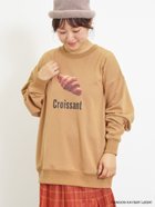 【サマンサモスモス/Samansa Mos2】の【MAISON KAYSER】プリントスウェット 人気、トレンドファッション・服の通販 founy(ファニー) ファッション Fashion レディースファッション WOMEN トップス・カットソー Tops/Tshirt パーカ Sweats スウェット Sweat おすすめ Recommend スウェット Sweat スペシャル Special プリント Print ランジェリー Lingerie リラックス Relax 人気 Popularity thumbnail キャメル|ID: prp329100004153734 ipo3291000000028610122