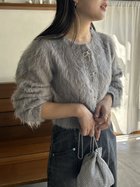 【スナイデル/SNIDEL】の【WEB限定カラーあり】ビジューリボンカーディガン 人気、トレンドファッション・服の通販 founy(ファニー) ファッション Fashion レディースファッション WOMEN トップス・カットソー Tops/Tshirt カーディガン Cardigans アクセサリー Accessories ウェーブ Wave カーディガン Cardigan ストレート Straight トレンド Trend フィット Fit フロント Front ミドル Middle リボン Ribbon おすすめ Recommend thumbnail GRY[006]|ID: prp329100004153758 ipo3291000000028610547