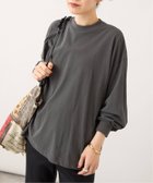 【ヴェルメイユ パー イエナ/VERMEIL par iena】のATON(エイトン) Fresca Nuback ロングスリーブTシャツ KKAGCW0604 人気、トレンドファッション・服の通販 founy(ファニー) ファッション Fashion レディースファッション WOMEN トップス・カットソー Tops/Tshirt シャツ/ブラウス Shirts/Blouses ロング / Tシャツ T-Shirts 2024年 2024 2024-2025秋冬・A/W Aw/Autumn/Winter/Fw/Fall/2024-2025 インド India スウェード Suede スリーブ Sleeve ロング Long 長袖 Long Sleeve thumbnail グレー|ID: prp329100004153812 ipo3291000000028611597