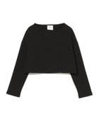 【デミルクス ビームス/Demi-Luxe BEAMS】の【別注】MAISON CORNICHON / ショート ボートネック カットソー 人気、トレンドファッション・服の通販 founy(ファニー) ファッション Fashion レディースファッション WOMEN トップス・カットソー Tops/Tshirt カットソー Cut and Sewn カットソー Cut And Sew ショート Short バランス Balance フランス France 別注 Special Order ワイド Wide thumbnail BLACK|ID: prp329100004153838 ipo3291000000028611839