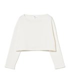 【デミルクス ビームス/Demi-Luxe BEAMS】の【別注】MAISON CORNICHON / ショート ボートネック カットソー 人気、トレンドファッション・服の通販 founy(ファニー) ファッション Fashion レディースファッション WOMEN トップス・カットソー Tops/Tshirt カットソー Cut and Sewn カットソー Cut And Sew ショート Short バランス Balance フランス France 別注 Special Order ワイド Wide thumbnail WHITE|ID: prp329100004153838 ipo3291000000028611840