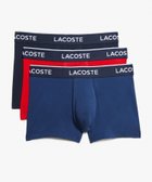 【ラコステ/LACOSTE / MEN】のブランドネームデザイン3パックボクサーパンツ 人気、トレンドファッション・服の通販 founy(ファニー) ファッション Fashion メンズファッション MEN ボトムス Bottoms/Men アンダー Under thumbnail ネイビー×レッド|ID: prp329100004153864 ipo3291000000028612011