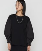 【コムサ/COMME CA】のポンチ 袖パフプルオーバー 人気、トレンドファッション・服の通販 founy(ファニー) ファッション Fashion レディースファッション WOMEN トップス・カットソー Tops/Tshirt プルオーバー Pullover コクーン Cocoon エレガント 上品 Elegant 定番 Standard thumbnail 05:ブラック|ID: prp329100004153865 ipo3291000000028720923