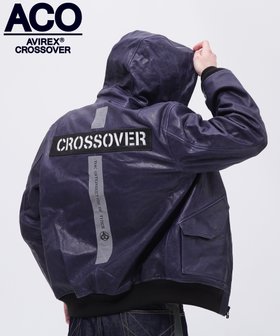 【アヴィレックス/AVIREX / MEN】の《CROSSOVER》LEATHER CWU PARKA / レザー CWU パーカー / AVIREX / アヴィレックス 人気、トレンドファッション・服の通販 founy(ファニー) ファッション Fashion メンズファッション MEN コレクション Collection ジャケット Jacket スポーツ Sports パッチ Patch パーカー Hoodie ブルゾン Blouson ミリタリー Military A/W・秋冬 Aw・Autumn/Winter・Fw・Fall-Winter |ID:prp329100004153907