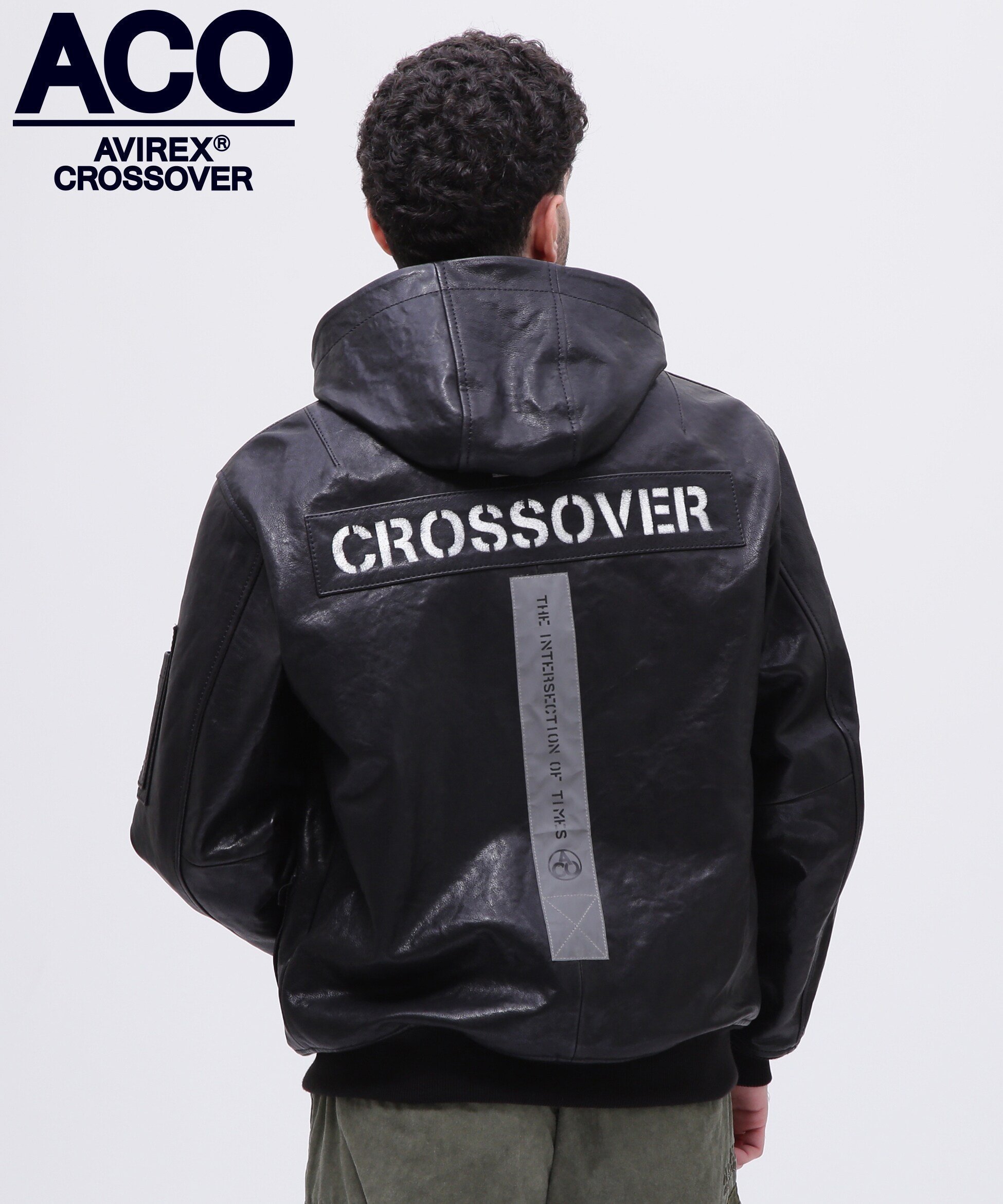 【アヴィレックス/AVIREX / MEN】の《CROSSOVER》LEATHER CWU PARKA / レザー CWU パーカー / AVIREX / アヴィレックス インテリア・キッズ・メンズ・レディースファッション・服の通販 founy(ファニー) 　ファッション　Fashion　メンズファッション　MEN　コレクション　Collection　ジャケット　Jacket　スポーツ　Sports　パッチ　Patch　パーカー　Hoodie　ブルゾン　Blouson　ミリタリー　Military　A/W・秋冬　Aw・Autumn/Winter・Fw・Fall-Winter　ブラック|ID: prp329100004153907 ipo3291000000028612245