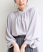 【アールピーエス/rps】のボリューム袖フリルネックブラウス 人気、トレンドファッション・服の通販 founy(ファニー) ファッション Fashion レディースファッション WOMEN トップス・カットソー Tops/Tshirt シャツ/ブラウス Shirts/Blouses コンパクト Compact ジョーゼット Georgette セレモニー Ceremony パール Pearl フェミニン Feminine フリル Frills メッシュ Mesh エレガント 上品 Elegant 入学式 Entrance Ceremony 卒業式 Graduation Ceremony 披露宴 Wedding Reception 結婚式 Wedding Ceremony thumbnail ラベンダー|ID: prp329100004153929 ipo3291000000028612520