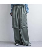 【ローリーズファーム/LOWRYS FARM】の【yuw】サテンレイヤードパンツ/2P 人気、トレンドファッション・服の通販 founy(ファニー) ファッション Fashion レディースファッション WOMEN パンツ Pants 吸水 Water Absorption サテン Satin ショート Short シンプル Simple スポーティ Sporty セパレート Separate トレンド Trend バランス Balance フリル Frills ロング Long ワッシャー Washer 再入荷 Restock/Back In Stock/Re Arrival おすすめ Recommend thumbnail グレー18|ID: prp329100004153962 ipo3291000000028612715