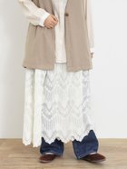 【サマンサモスモス/Samansa Mos2】のシアー総刺繍エプロンスカート 人気、トレンドファッション・服の通販 founy(ファニー) ファッション Fashion レディースファッション WOMEN スカート Skirt インナー Inner シアー Sheer セパレート Separate thumbnail キナリ|ID: prp329100004153998 ipo3291000000028613109